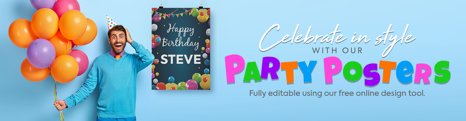 party posters