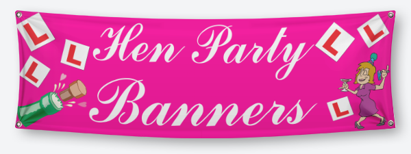 Custom Hen Party Banners