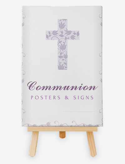 Communion Posters and Signs